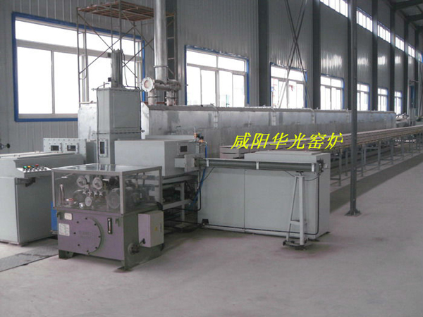 Automatic protect tunnel type resistance furnace atmosphere success through user acceptance