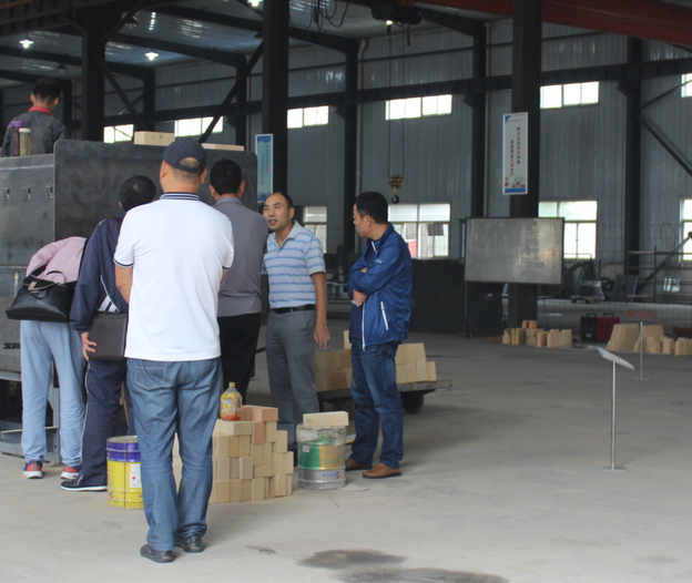 Henan customers visit our company